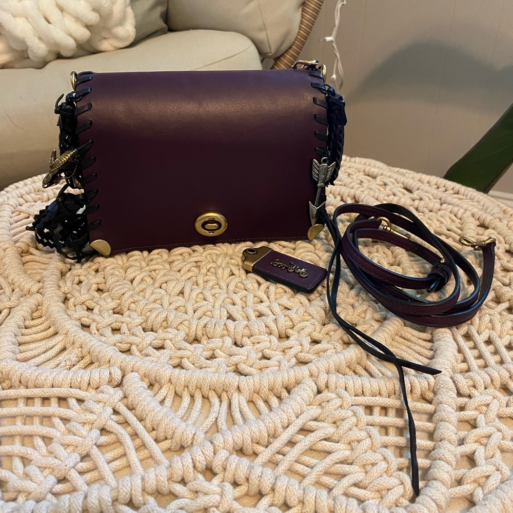 Coach Dinky 19 GUC in plum